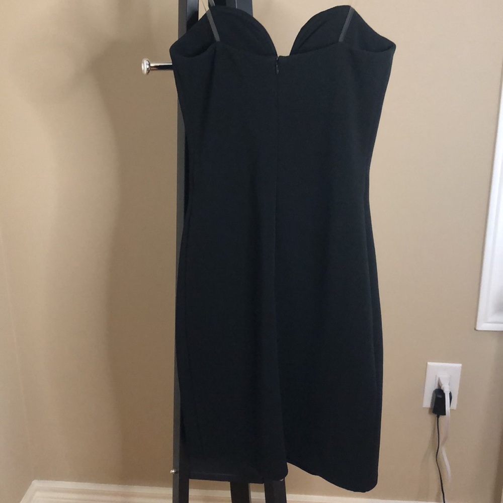 BLACK MINI DRESS - Picture 2 of 4
